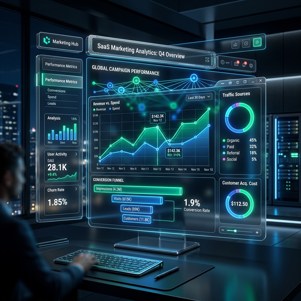 Docodo Dashboard holographic preview